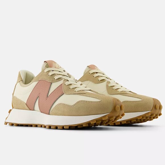 New Balance 327 ~2025~ Women's Casual Sneakers Shoes Bone Blush ~ size 7.5~ - Picture 10 of 14